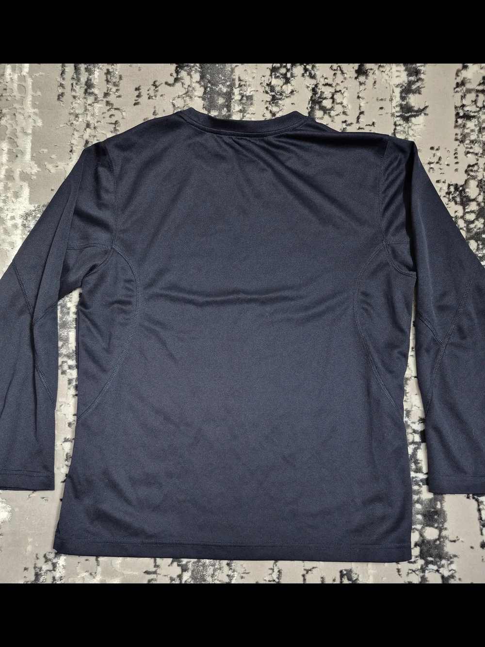 Arc'teryx Cormac Crew Neck Long Sleeve Shirt BLUE LONG SLEEVE MOIST WICKING M